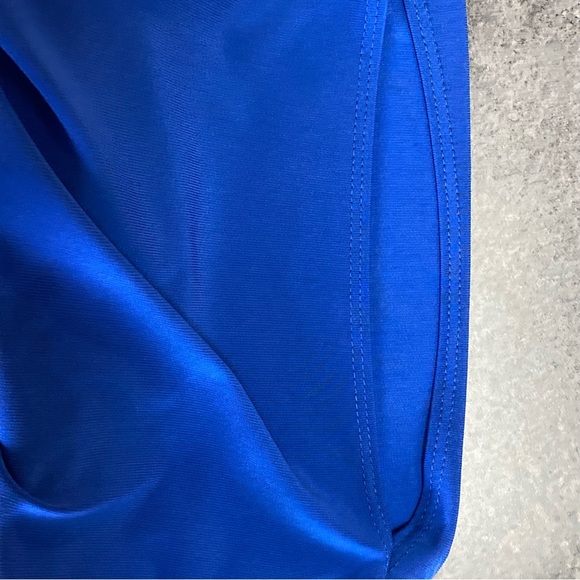 Avenue Size 26/28 Blue Dress Midi Length - Picture 5 of 7